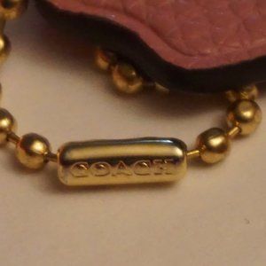 Coach Replacement Tag Charm Primrose Pink Rosey